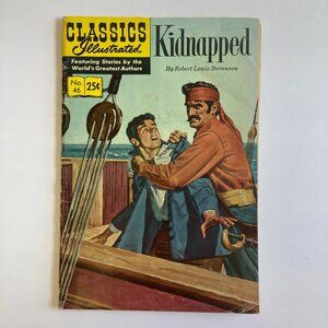 Classics Illustrated #46 Kidnapped (Jun 1970, Classics Illustrated) HRN 169